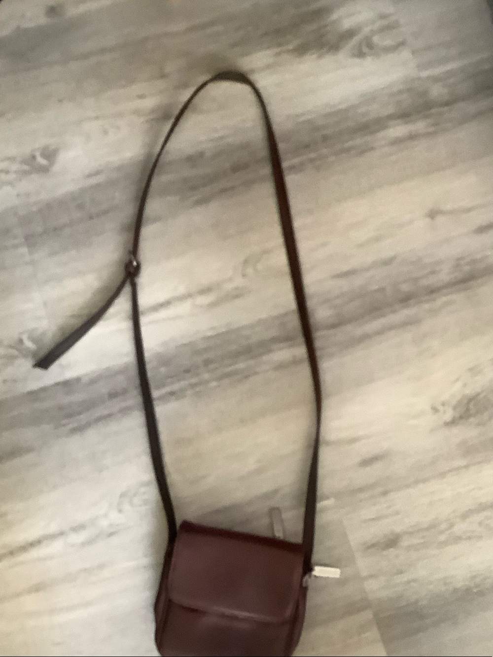 Women's Small Crossbody Bag in Dark Brown